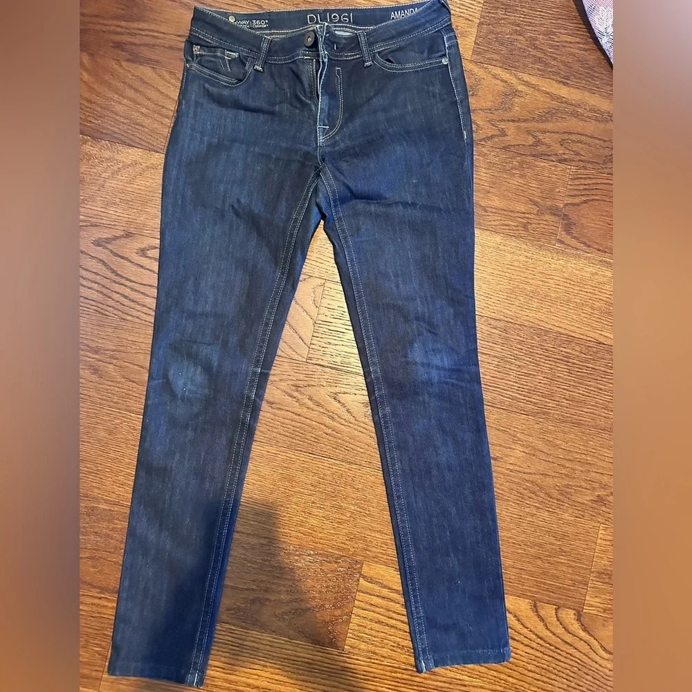 Dl1961 Amanda jeans dark wash skinny jeans - Picture 1 of 4